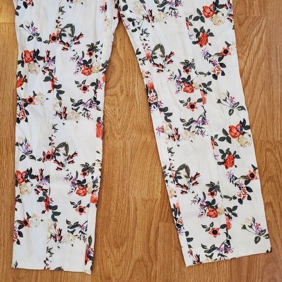 INC Floral Slim Ankle Pants - Picture 7 of 14
